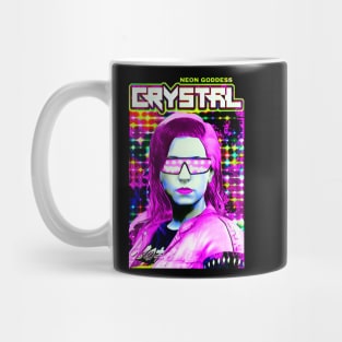 CRYSTAL ''NEON GODDESS'' Mug